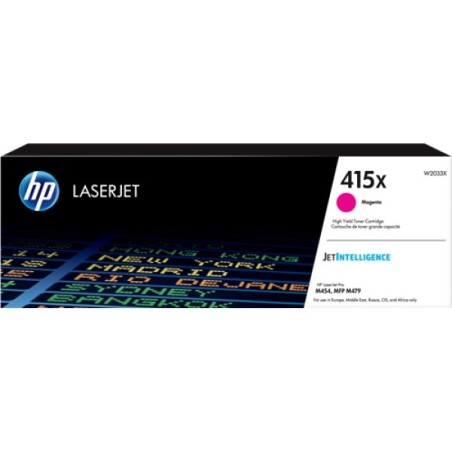 ORIGINAL HP toner magenta W2033X 415X ~6000 Seiten