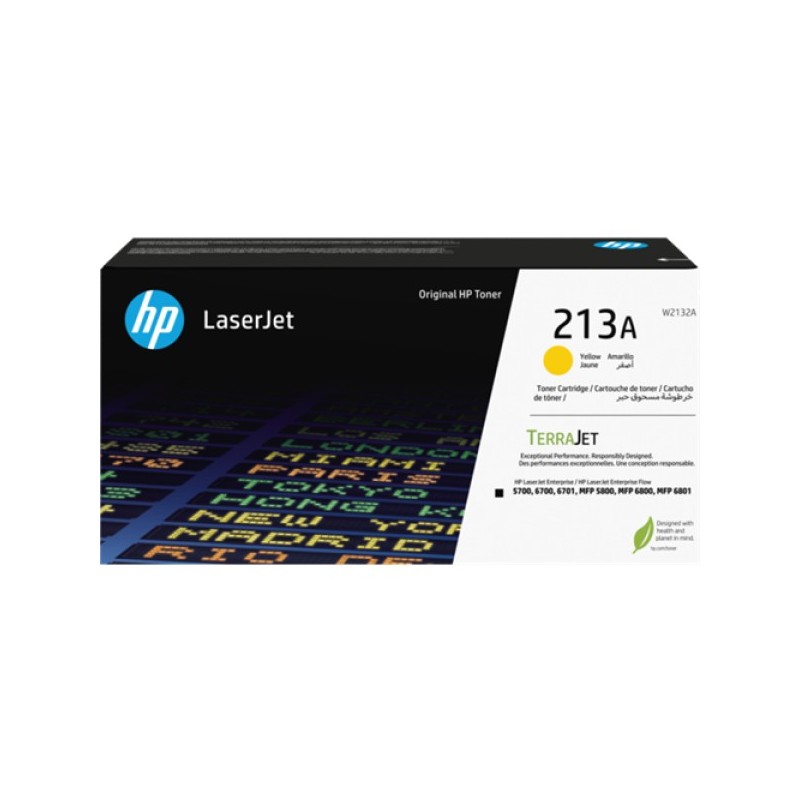 ORIGINAL HP toner giallo W2132A 213A ~3000 Seiten Cartuccia toner originale giallo LaserJet HP 213A