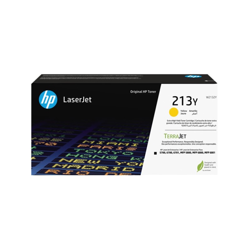 ORIGINAL HP toner giallo W2132Y 213Y ~12000 Seiten Cartuccia toner originale giallo ad altissima capacità LaserJet HP 213Y