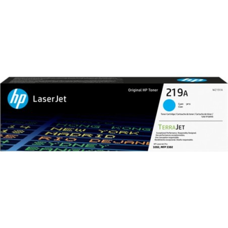 ORIGINAL HP toner ciano W2191A 219A ~1200 Seiten