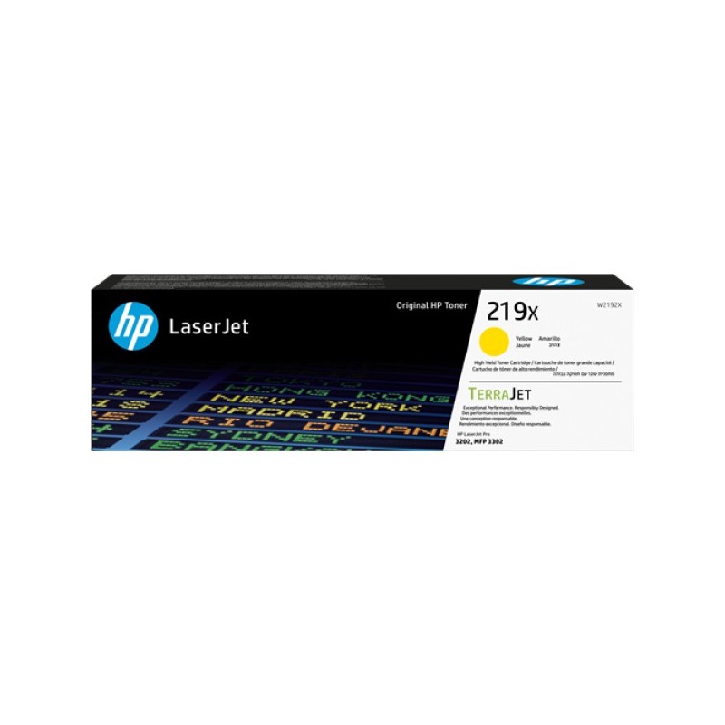 ORIGINAL HP toner giallo W2192X 219X ~2500 Seiten