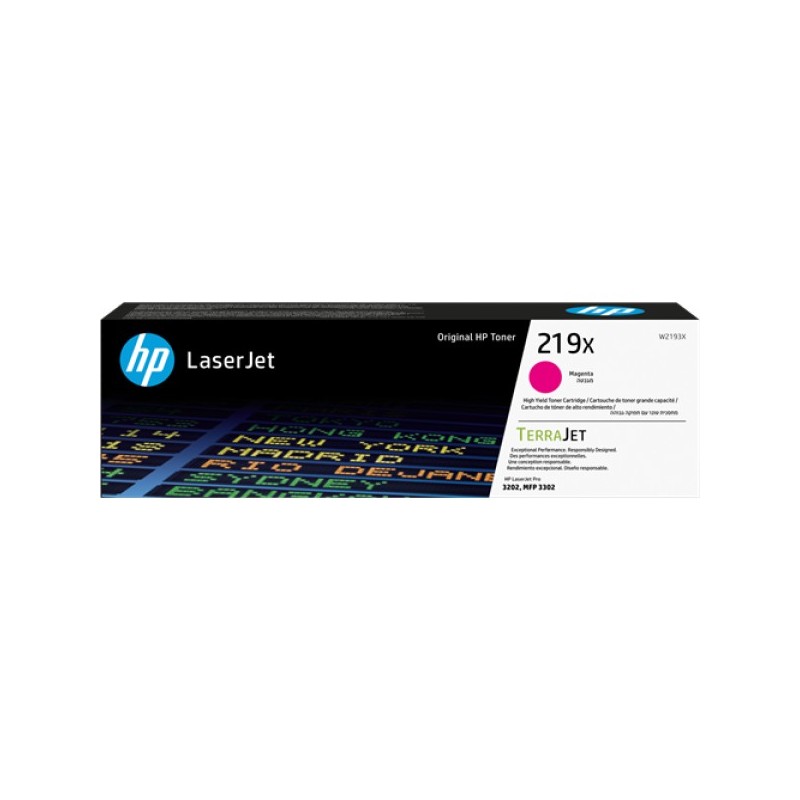 ORIGINAL HP toner magenta W2193X 219X ~2500 Seiten