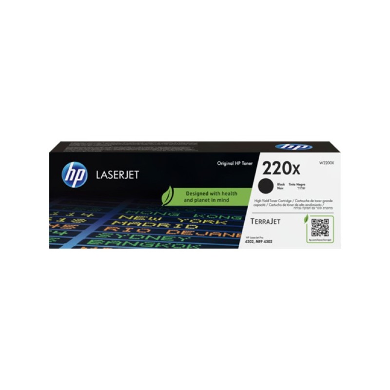 ORIGINAL HP toner nero W2200X 220X ~7500 Seiten Cartuccia toner originale nero LaserJet HP 220X